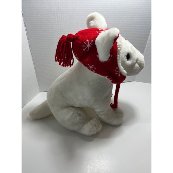 Target Dog Bullseye Plush Dog 14” “The Inn Thing” 2001 Christmas Stuffed Animal - Picture 4 of 9
